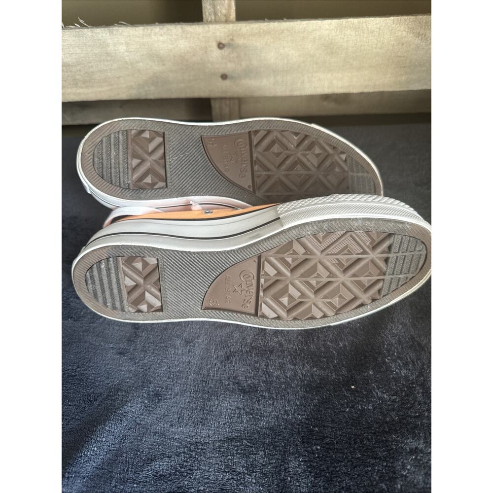 Converse All Star Lift Hi Platform Peach Beam Orange Shoes Size 7.5 - Picture 9 of 9
